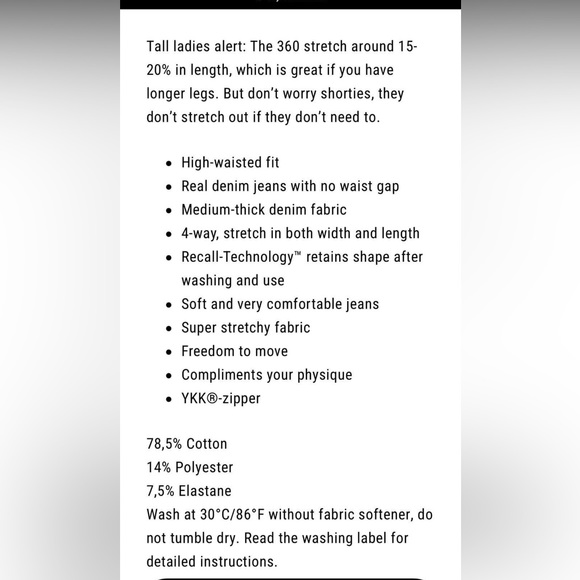 Fitjeans fit jeans NEW small acid wash - Picture 4 of 4